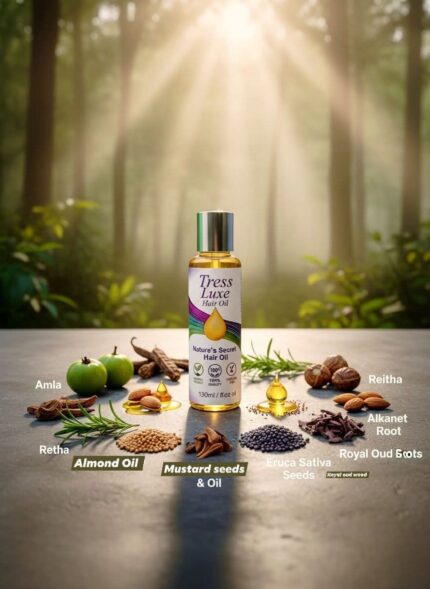 Tress Luxe Hair Oil by Herbioluxe