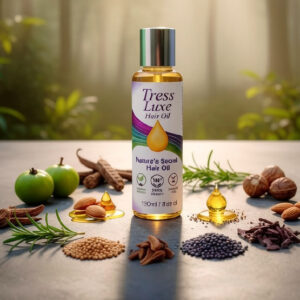 Tress Luxe Herbal Hair Oil — Premium Ayurvedic Hair Care
